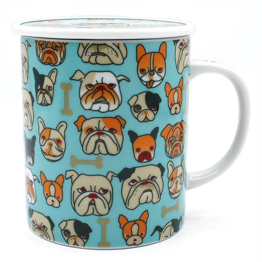 ブルドッグ マグカップ（ブルー） - JEJP