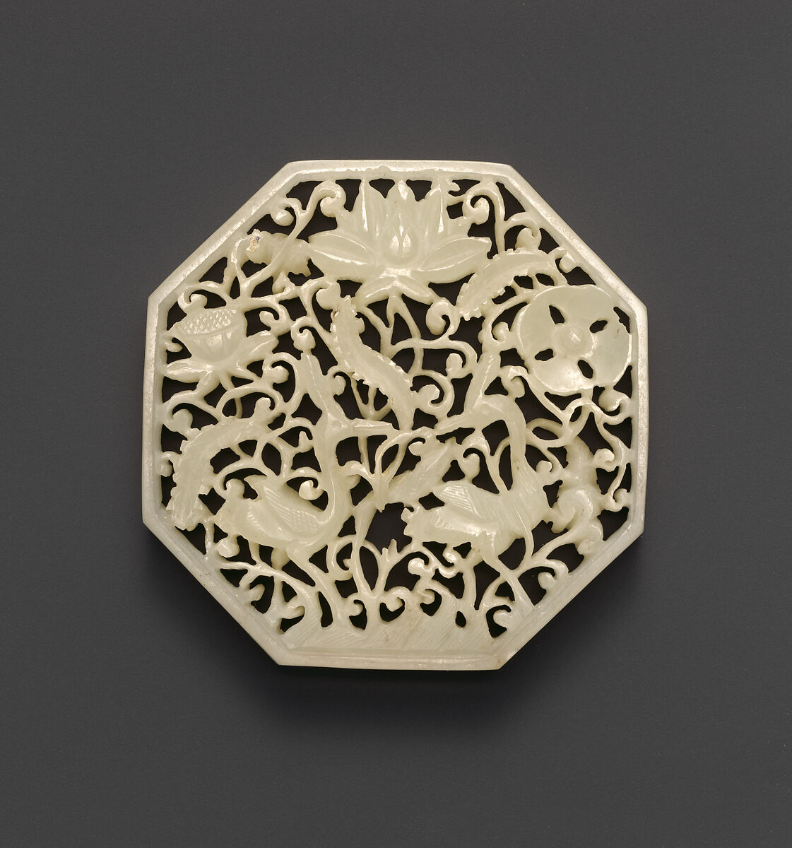 玉帯飾 Belt plaque】中国‐明代