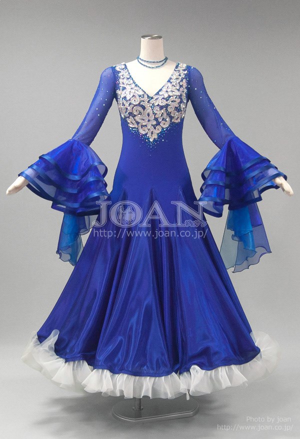 スタンダードドレス No.1091 [ML] - 社交ダンスのドレス・衣装レンタル