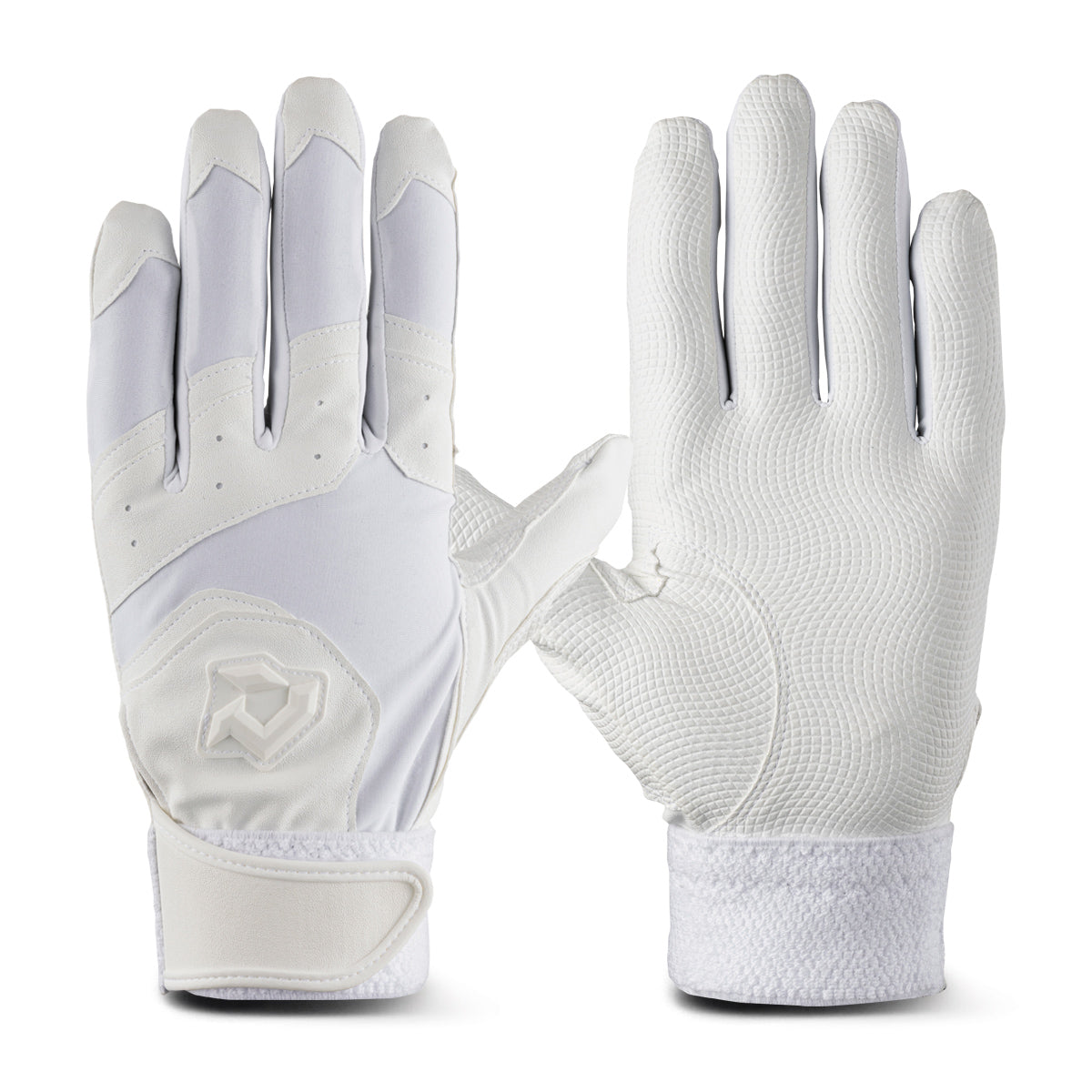 ディマリニ DM-4 バッティンググラブ(両手用) - ホワイト×ゴールド by