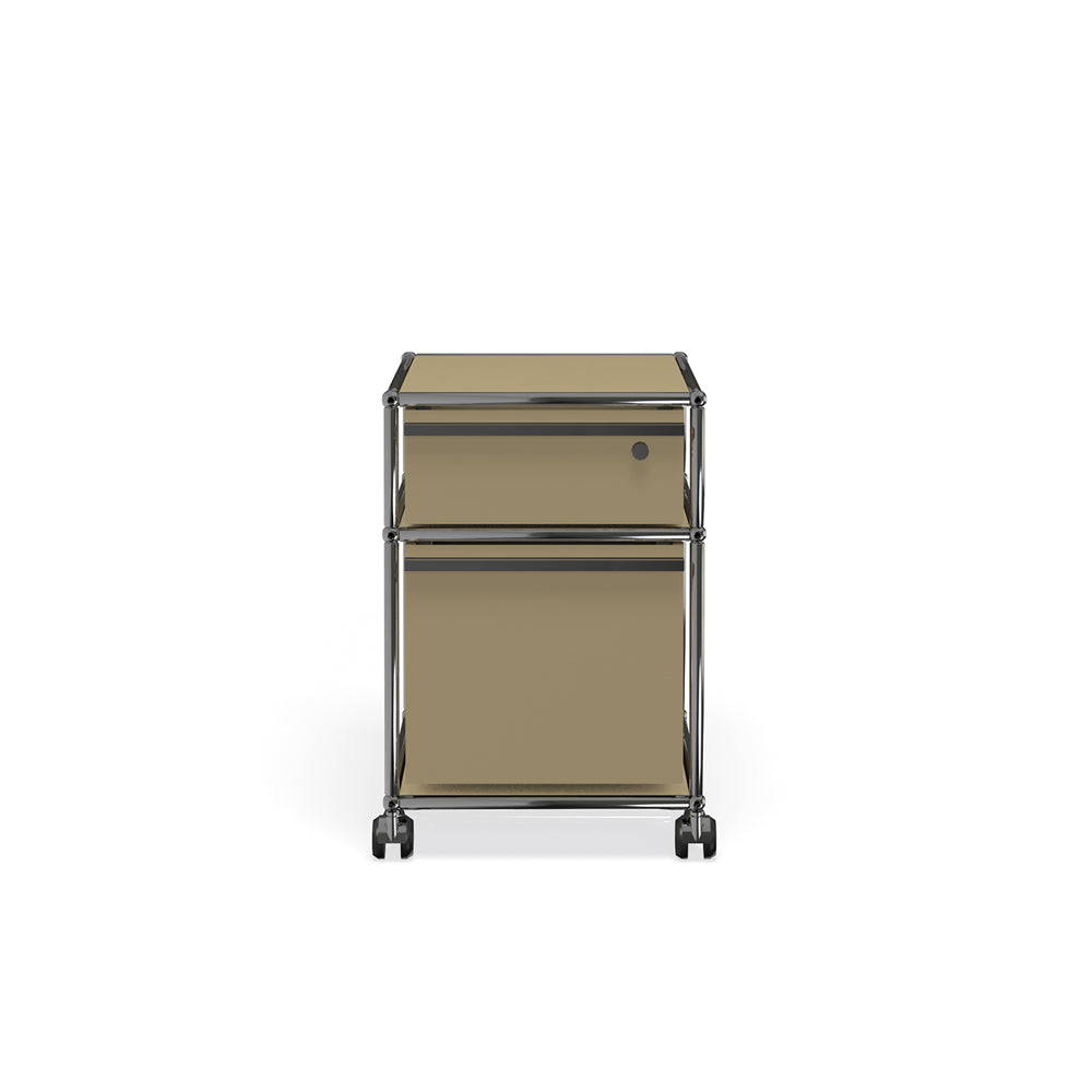 □USM/ハラーシステム□ワゴン ストッパー付き トローリー シェルフ