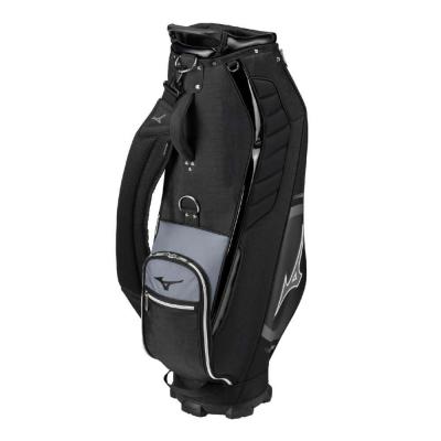 専用 ミズノ MIZUNO RV03 キャディバッグ 軽量 メンズ 黒×ゴールド