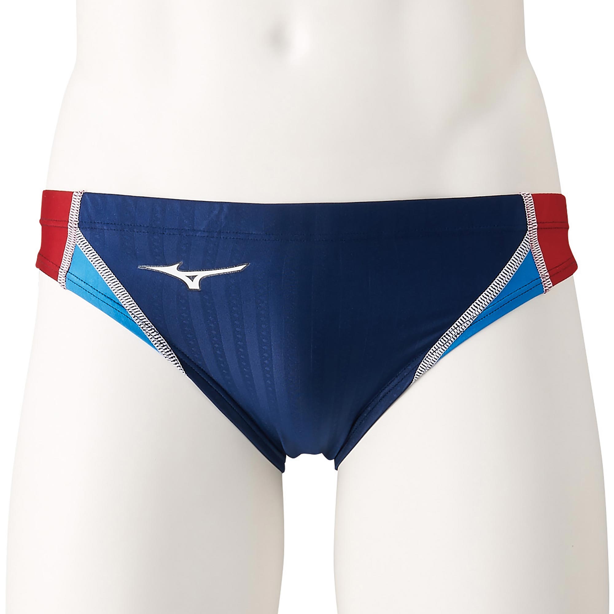 MIZUNO 競パン SSサイズ レッド Mizuno 競泳水着 レッド⁄イエロー SSサイズ