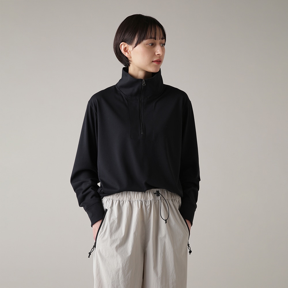 MARGARET HOWELL】ハーフジップシャツ|B2JABZ02|Go to by mizuno