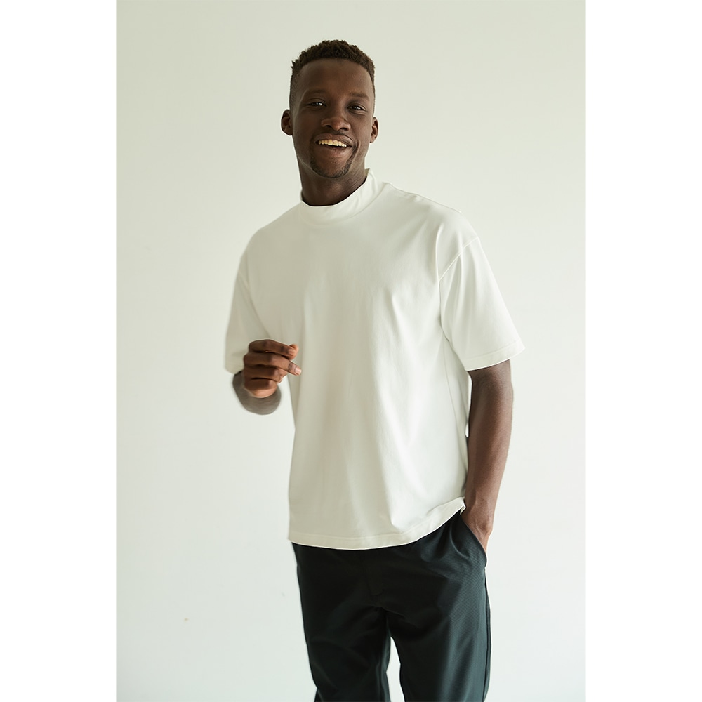 アンチスウェット モックネックTシャツ|B2MAB136|Go to by mizuno