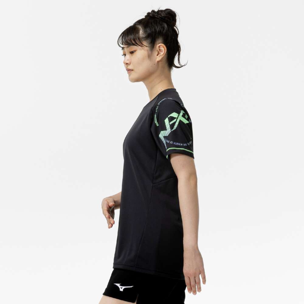 N-XTプラクティスシャツ(半袖)(バレーボール)|V2MAC001|ウエア