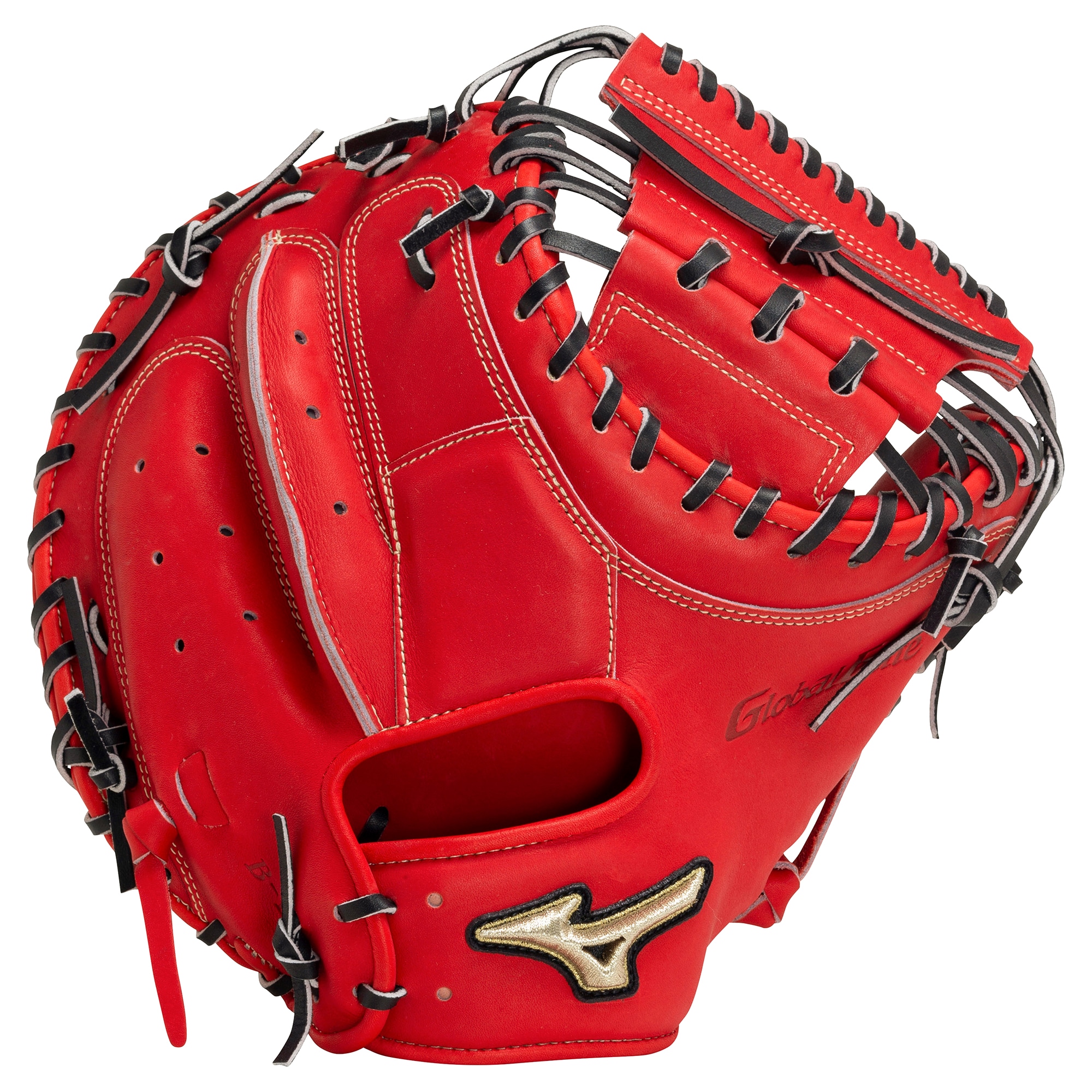 Mizuno Global Elite 硬式グローブ 赤 Global Elite 硬式グローブ 赤