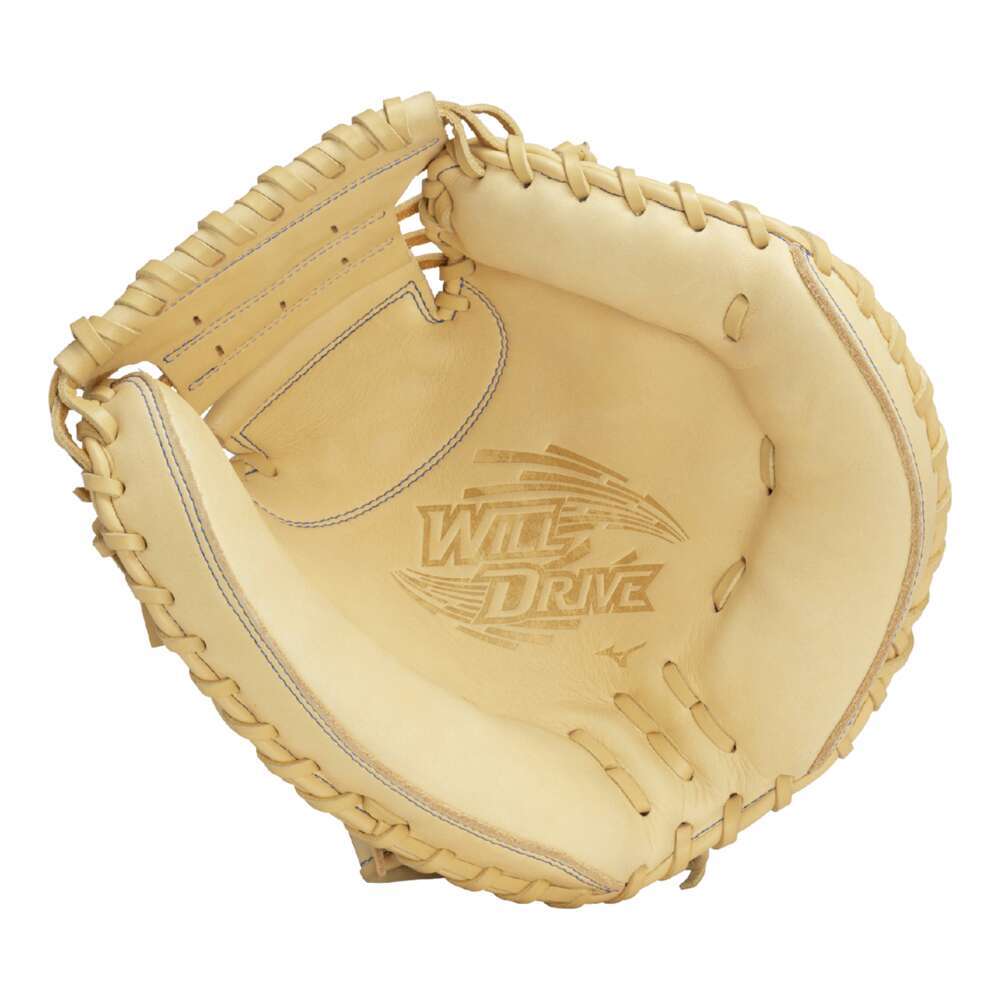 軟式用ウィルドライブ ブルー【捕手用／B-D型】|1AJCR32900|グラブ