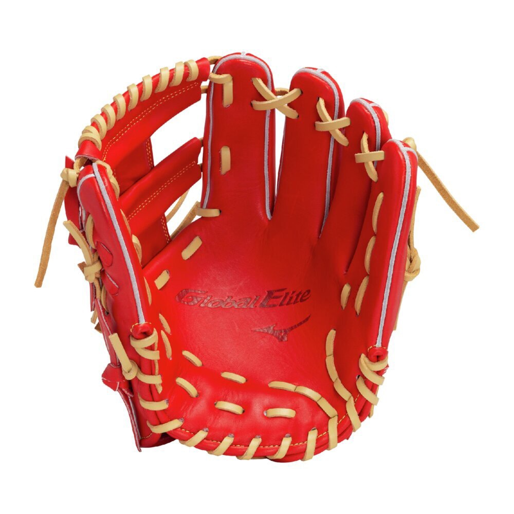 Mizuno Global Elite 赤 少年軟式グローブ MIZUNO Global Elite 軟式