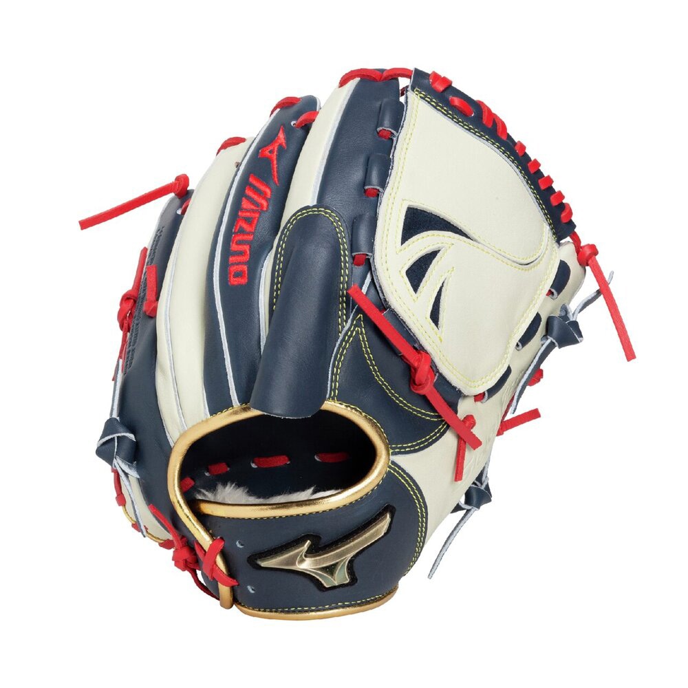 118 ミズノ グローバルエリート 極美品 即戦力 軟式少年 内野手用