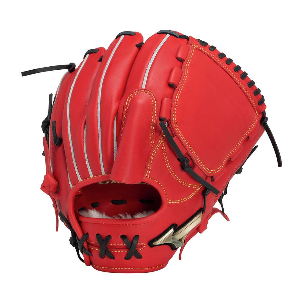 u*9様 Global Elite 軟式グローブ レッド Global Elite 軟式グローブ