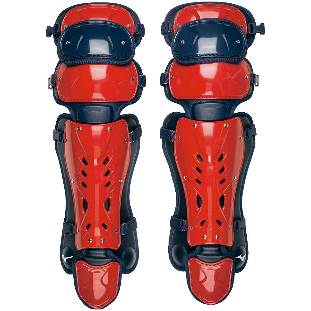 ミズノプロ】レガース(革／ゴムソフト／硬式用)|1DJLS210|キャッチャー