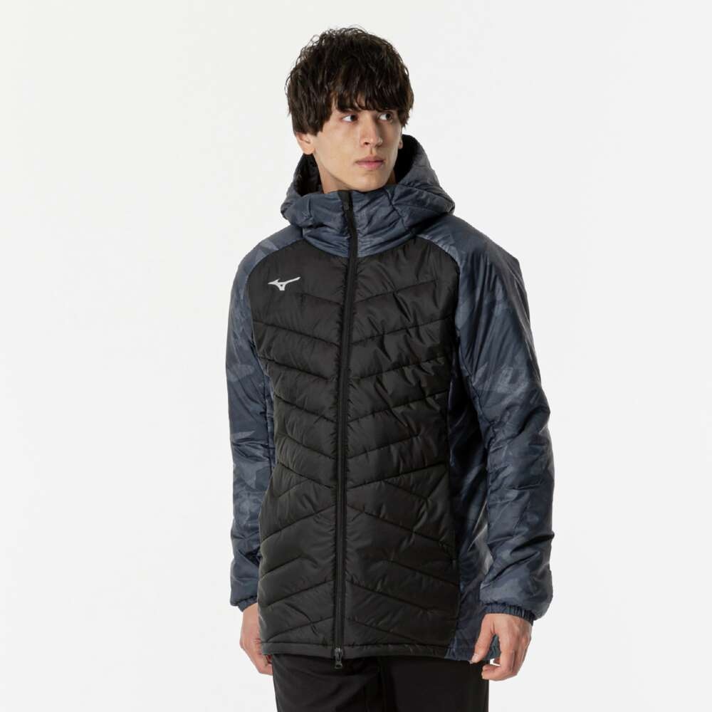 保温素材／吸湿発熱】テックフィルブレスサーモコート|32MEB536|ミズノ