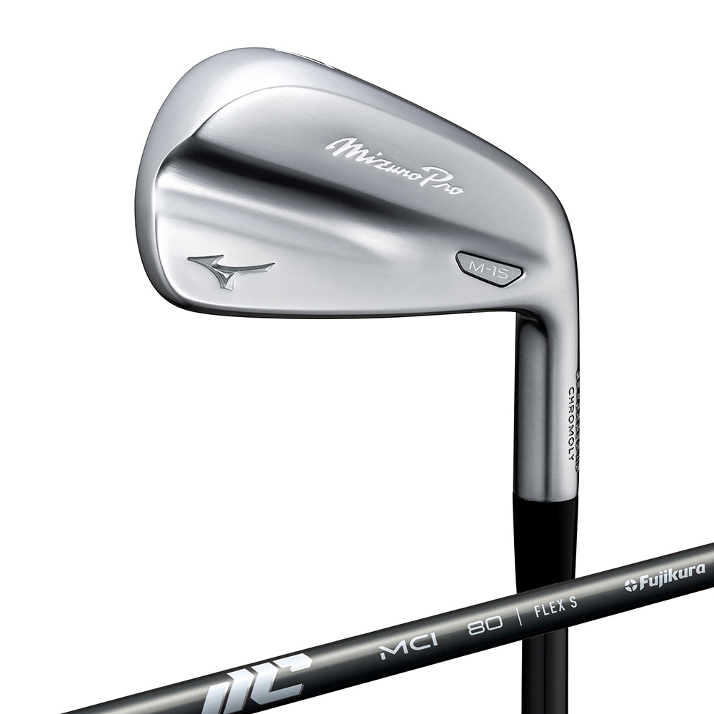 Mizuno Pro M-15 アイアン 6本組(No.5～9、PW)(New MCI 80