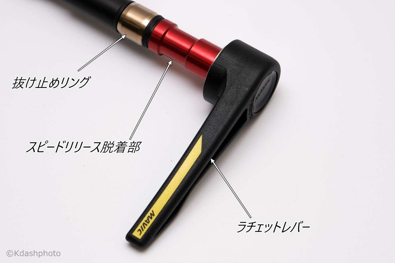 スルーなのにクイック脱着！ マビック スピードリリース アクスル