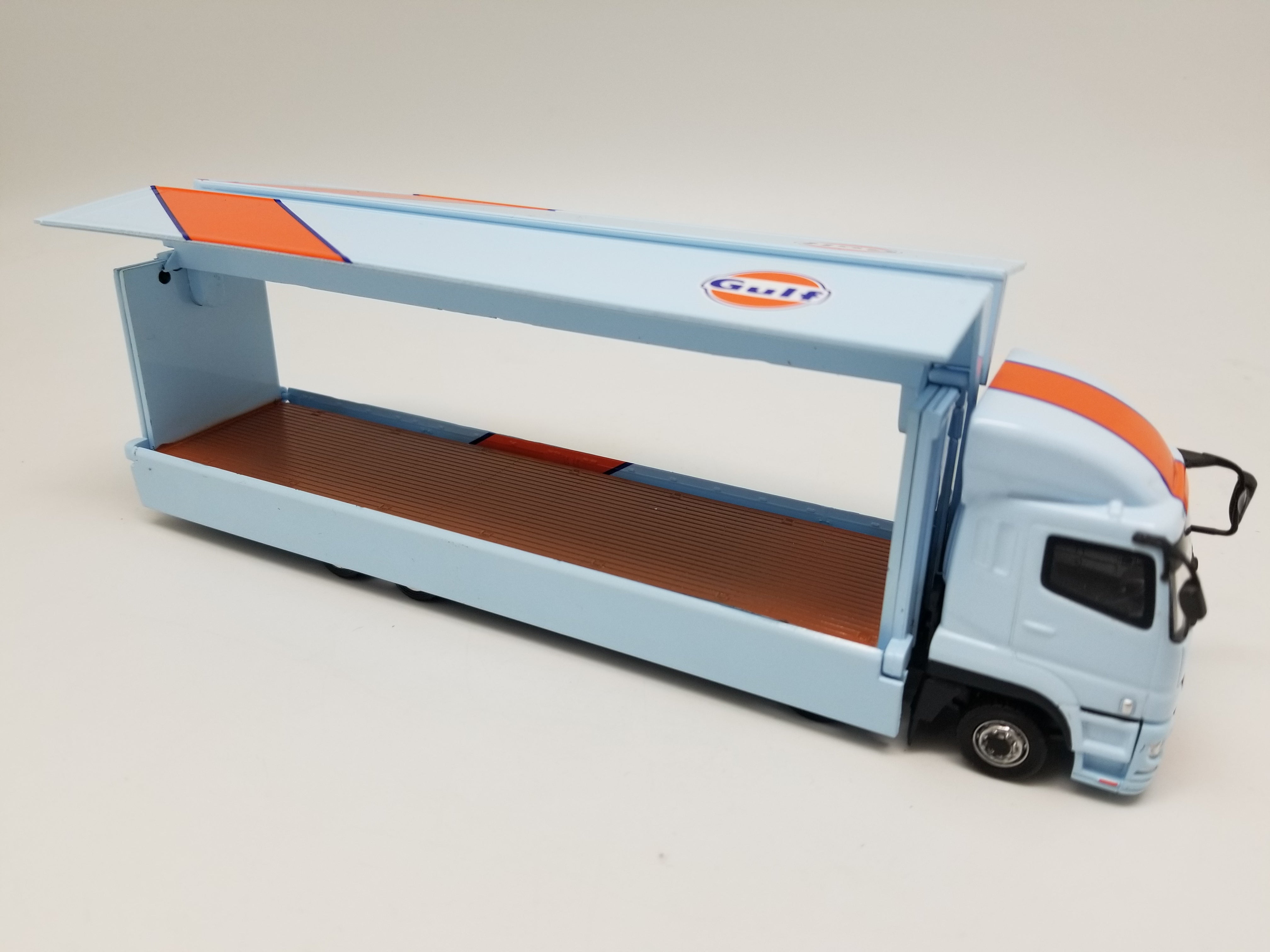 Tarmac Works - Mitsubishi Fuso Super Great - Gulf Racing 1:64