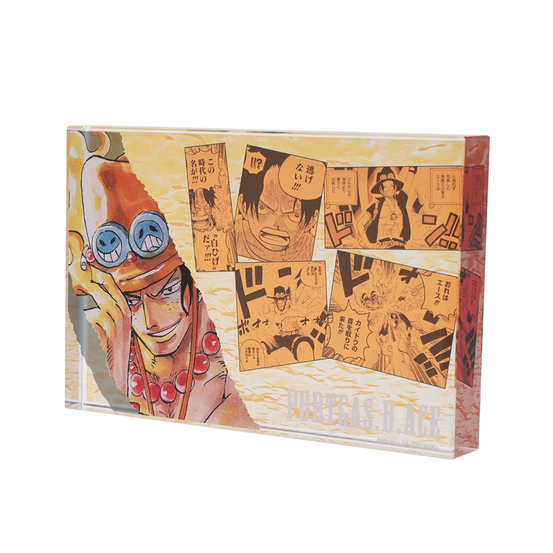 ONE PIECE』アクリルブロック “HEROES” ポートガス・D