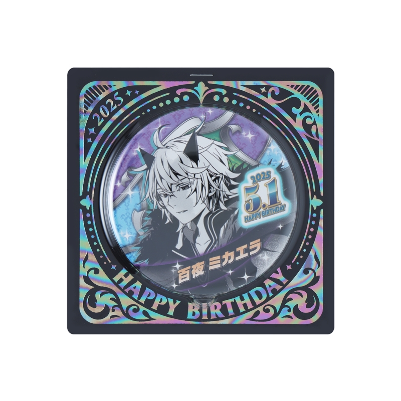 終わりのセラフ』バースデイ缶バッジ 百夜ミカエラ BE2
