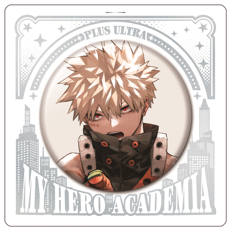 クロワッサン♡僕のヒーローアカデミア 爆豪勝己 缶バッジ 2024 42個
