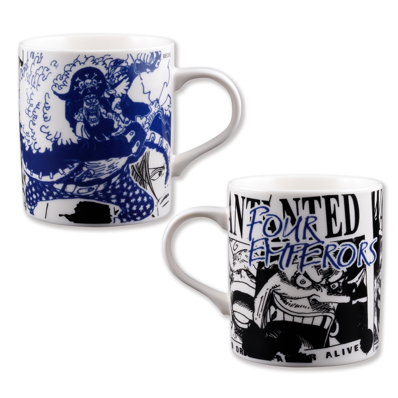 ONE PIECE』四皇のマグカップ4個セット BC3: 食器類