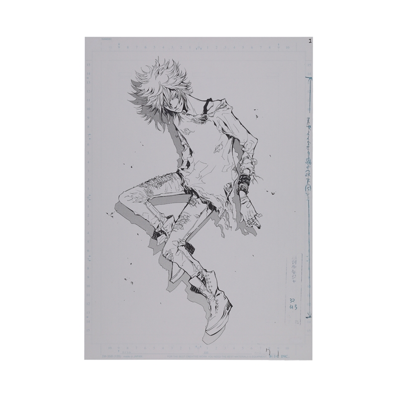 家庭教師ヒットマンREBORN！』複製原稿4枚セット ミル