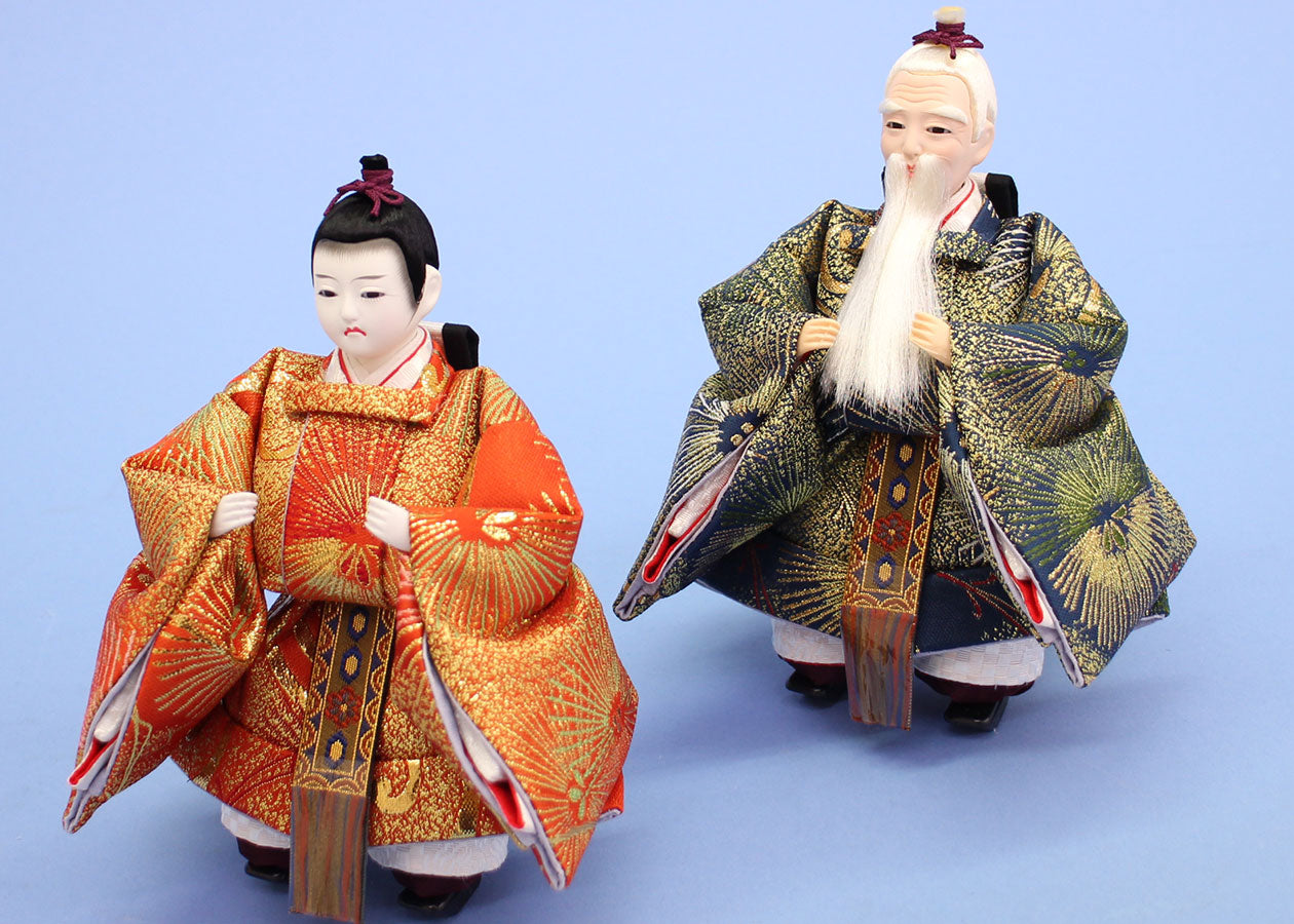 雛人形衣装着：五人囃子、随身、三人仕丁の単品販売 – 寿鳳人形の東芸