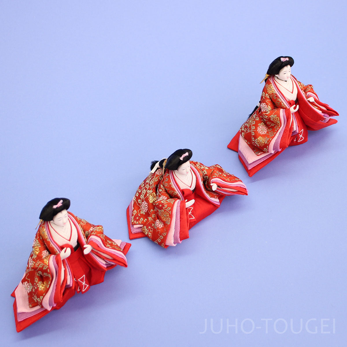 雛人形 三人官女単品販売 – 寿鳳人形の東芸