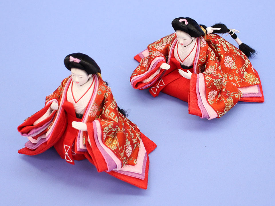 雛人形単品三人官女2 柳三寸サイズ #29 – 寿鳳人形の東芸