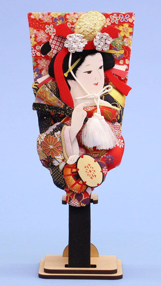 姉妹羽子板 出し飾り 8寸見立てセット – 寿鳳人形の東芸