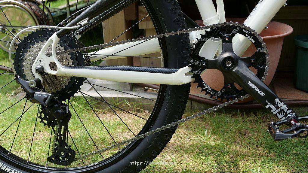 素人が初めて行うバラ完でMTBが完成。駆動系パーツの組み立て - KAME life