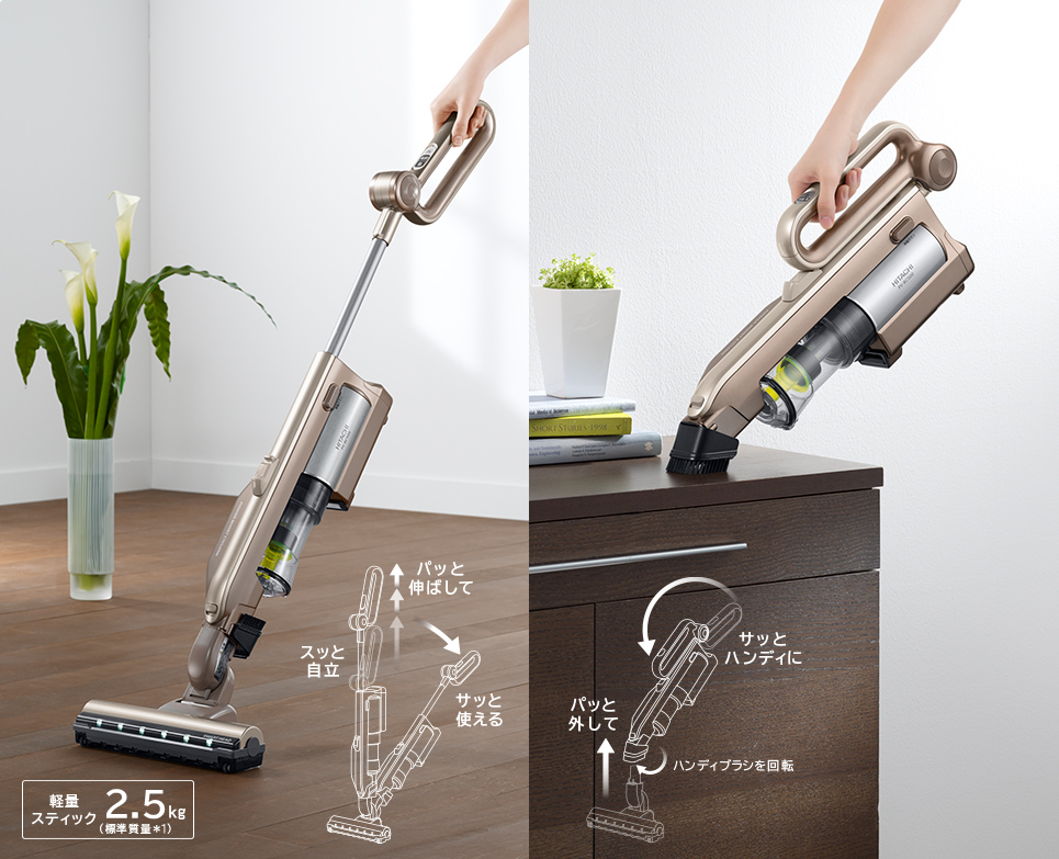 コードレス スティッククリーナー PV-BC500 新商品ニュース