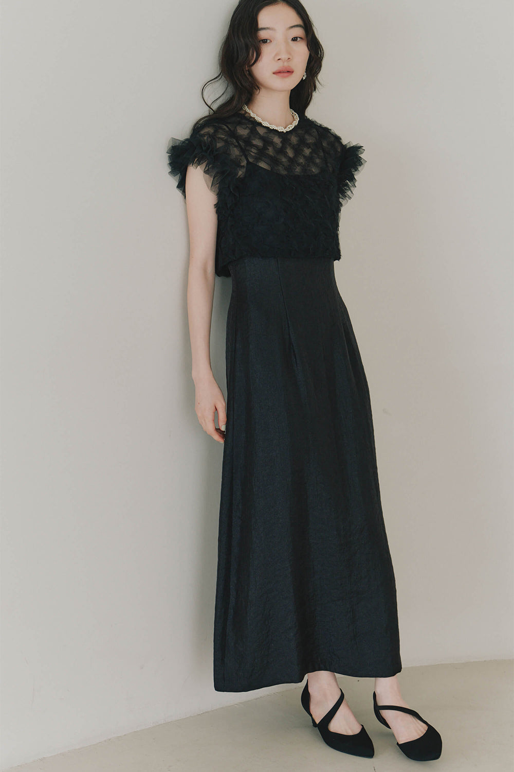 kaene公式オンラインストア ボリュームブラウスセットドレス / 100956