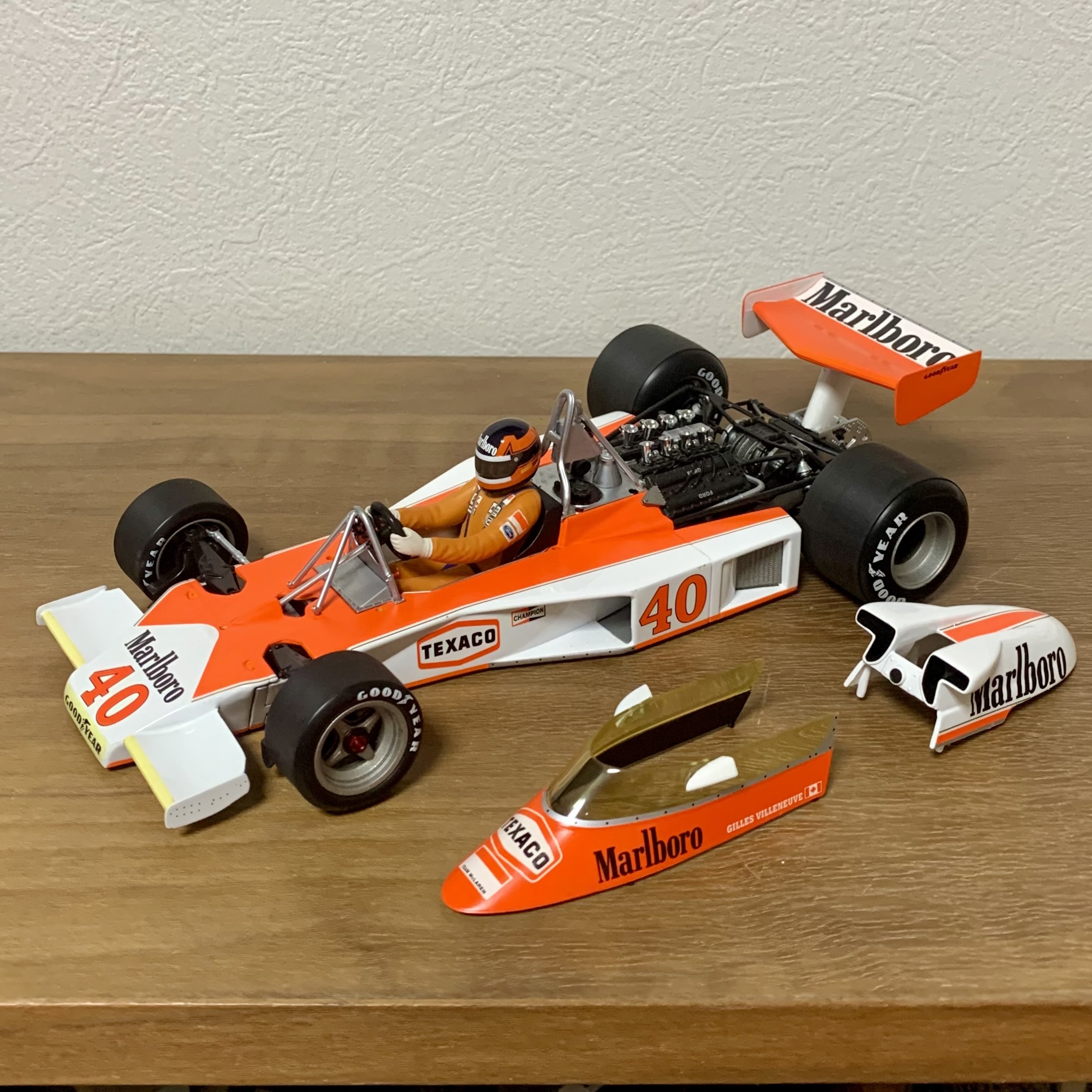 エイダイグリップマクラーレンm23 1/8スケール