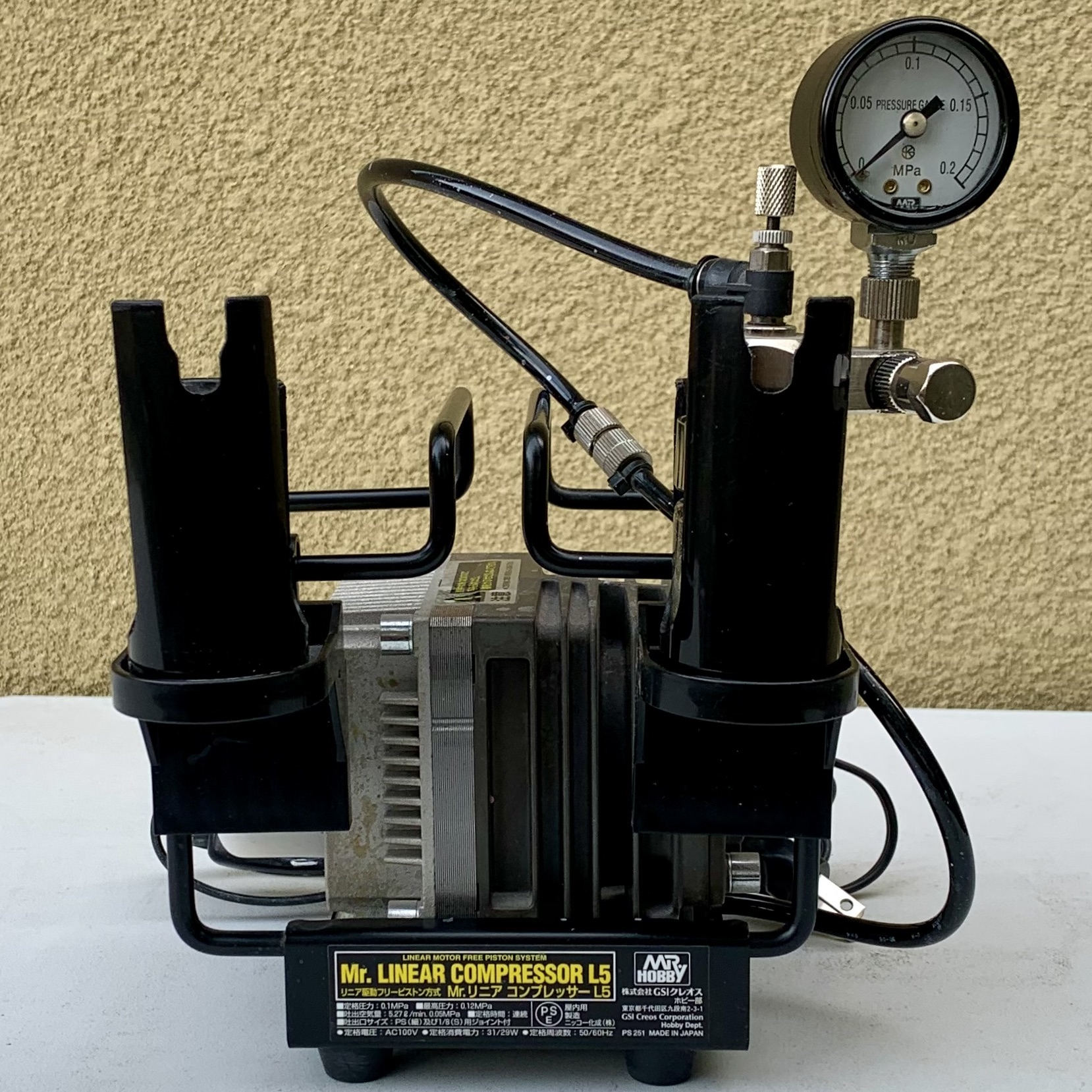 Mr. LINEAR COMPRESSOR L5 コンプレッサー&クリーナボトル 商品名
