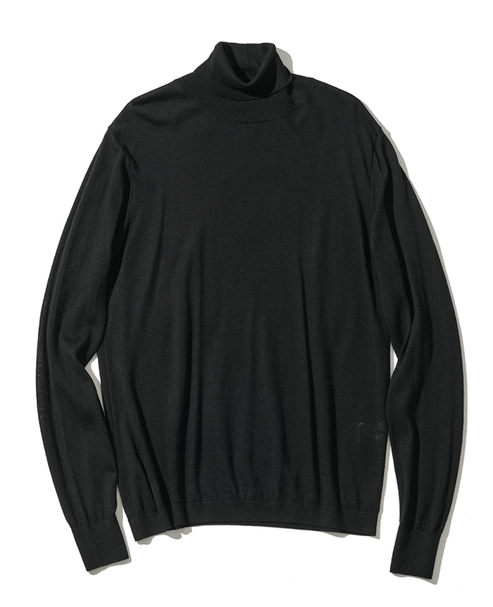 18ゲージシルクカシミアタートルネック – 買えるLEON
