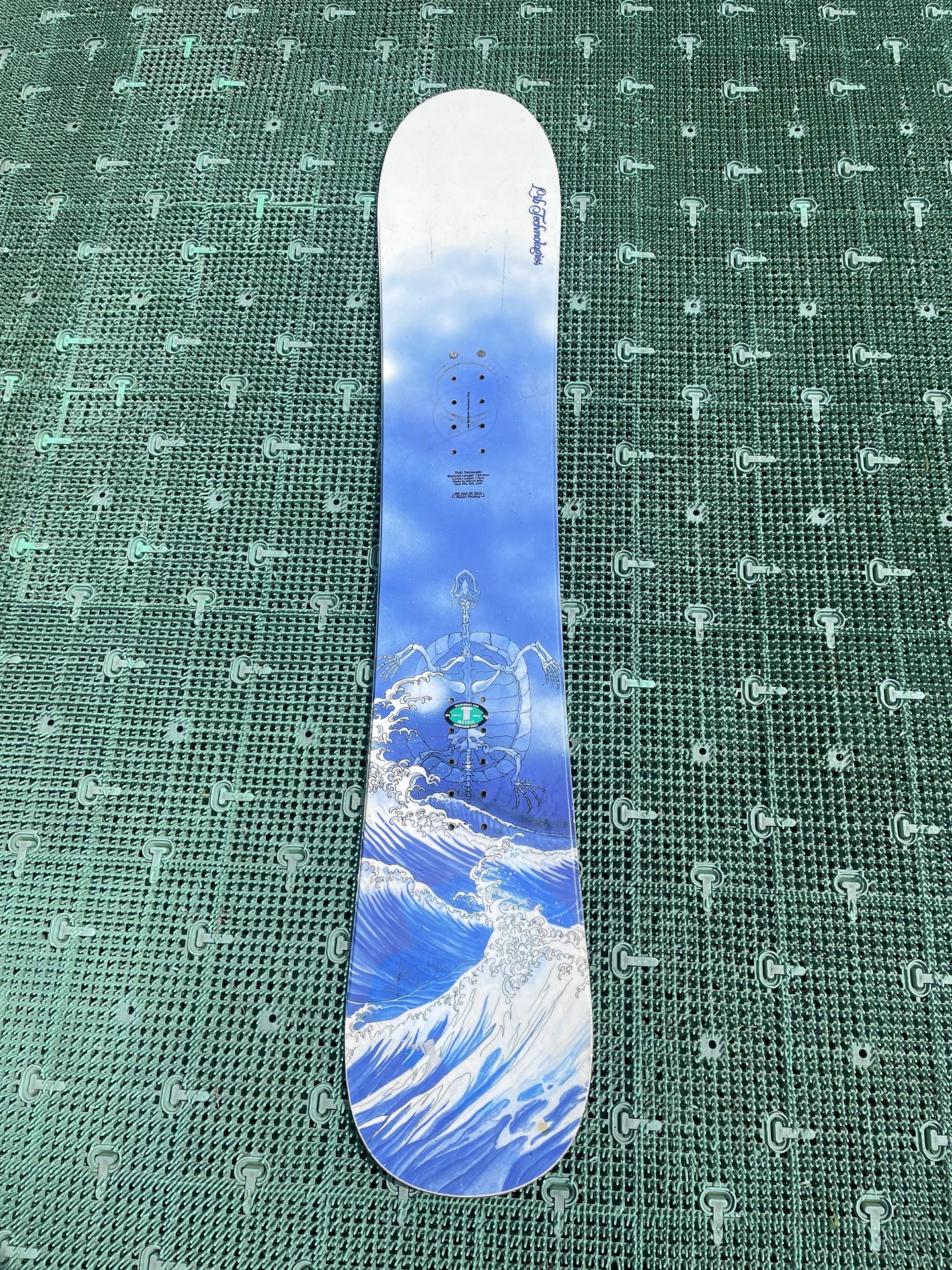 27年前のビンテージボードでカービングターンしてみた