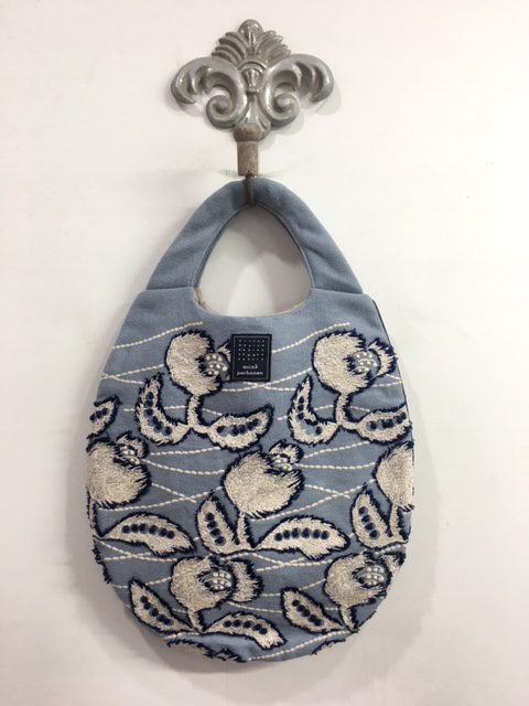 伊勢丹限定mina perhonen wind flower egg bag -
