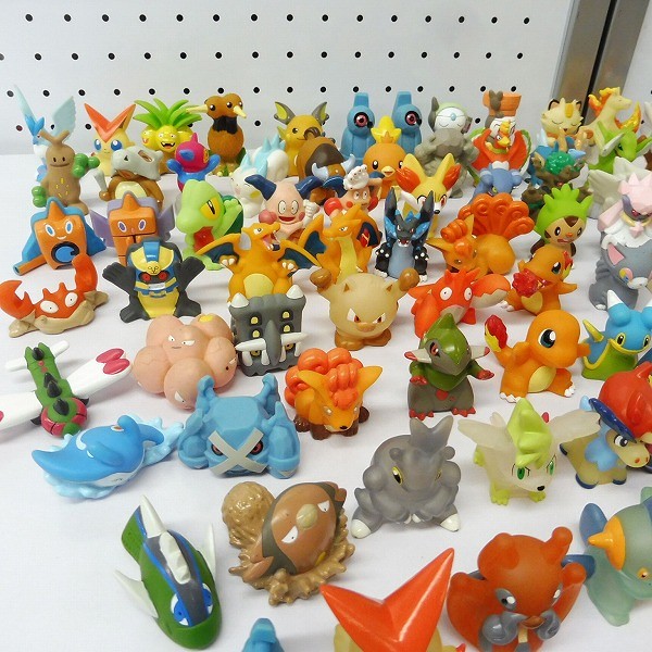 買取】ポケモンキッズ 指人形 大量 クリア有 ピカチュウ イーブイ