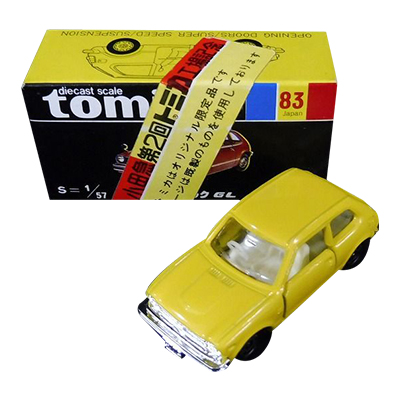 参考価格】トミカ 黒箱 日本製 83 ホンダ シビック GL 小田急第2回