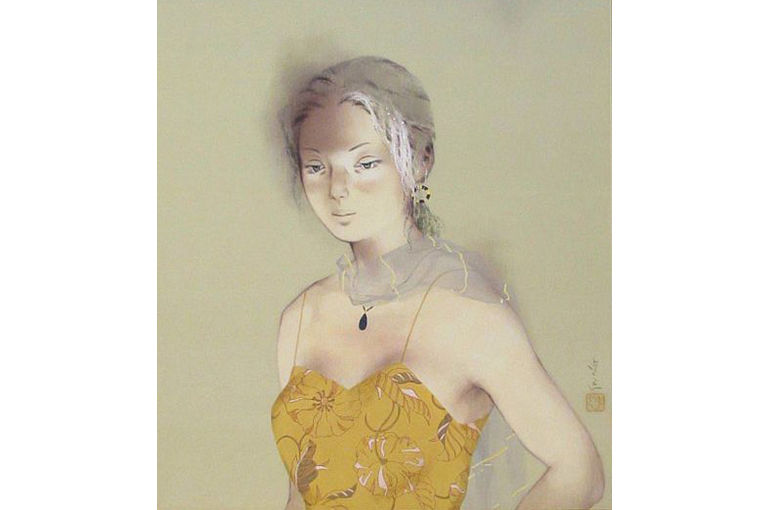 北田 克己、ゆふまどひ、厳選、希少画集画、新品高級額 額装付、きただ