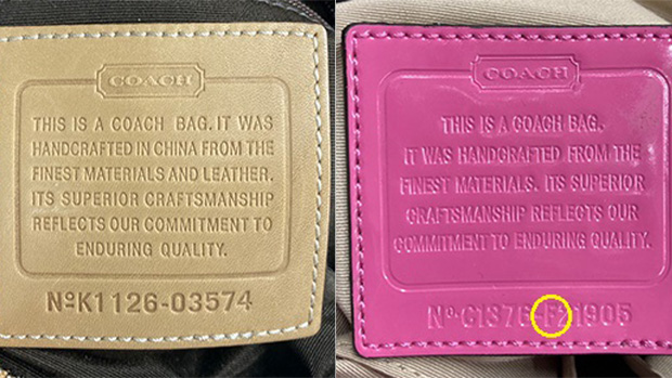 コーチ（COACH）のアウトレット品の見分け方や正規品との違いは