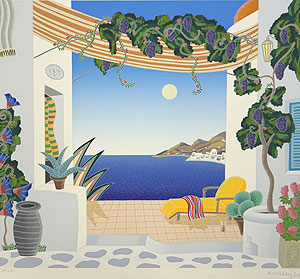 トーマス・マックナイト「コルフォス」版画40.6×46cm