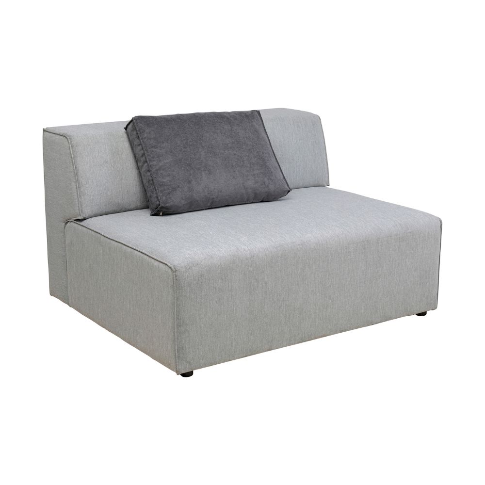 インフィニティ 2シーター 120 エレメンツ グレー ソファ - L型