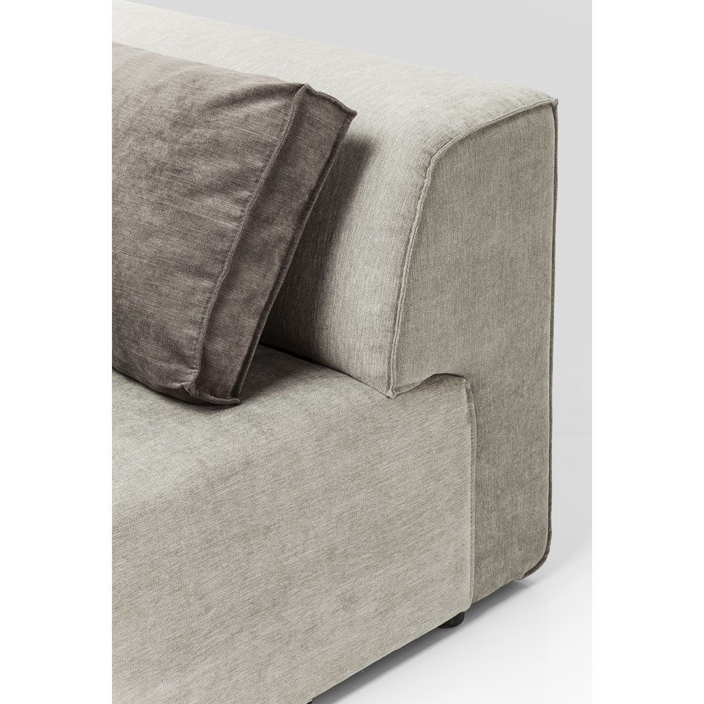 インフィニティ オットマン エレメンツ グレー ライト ソファ - L型