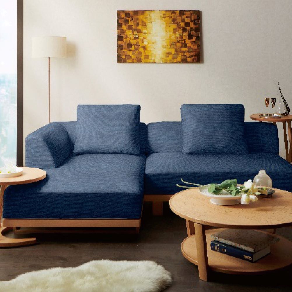 MODE 2人掛け肘無しソファ EL04SA(オーク) – 柏木工株式会社オンライン