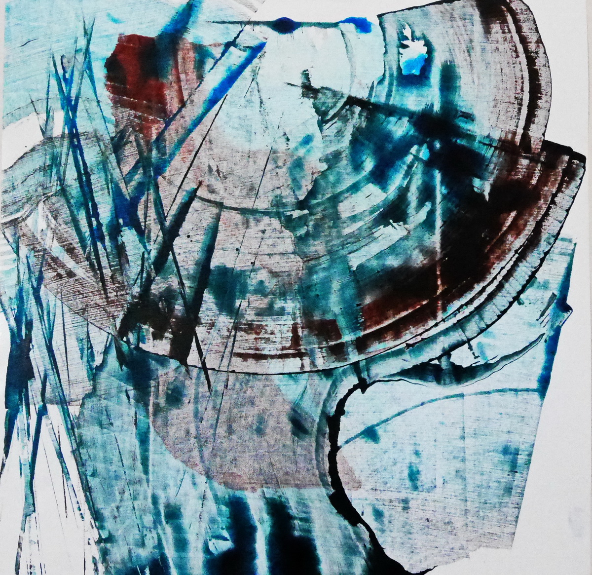 超スピードの抽象画を描く。 – KEISUI ART STUDIO