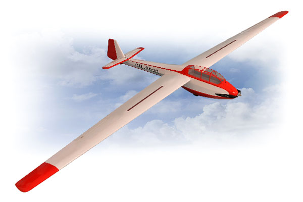 KK HOBBY 】 BERGFALKE 3300 電動スケール グライダー モーター