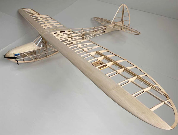 KK HOBBY 】 SB-98 Glider 2500mm（バルサキット） ラダー機 キット