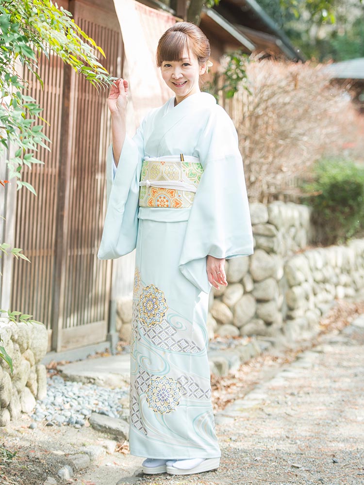 水色から選ぶ色留袖のレンタル | KIMONO－PRO京都