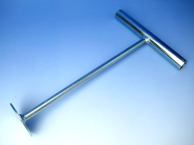 菌糸瓶詰めの定番T字ハンドプレスの販売